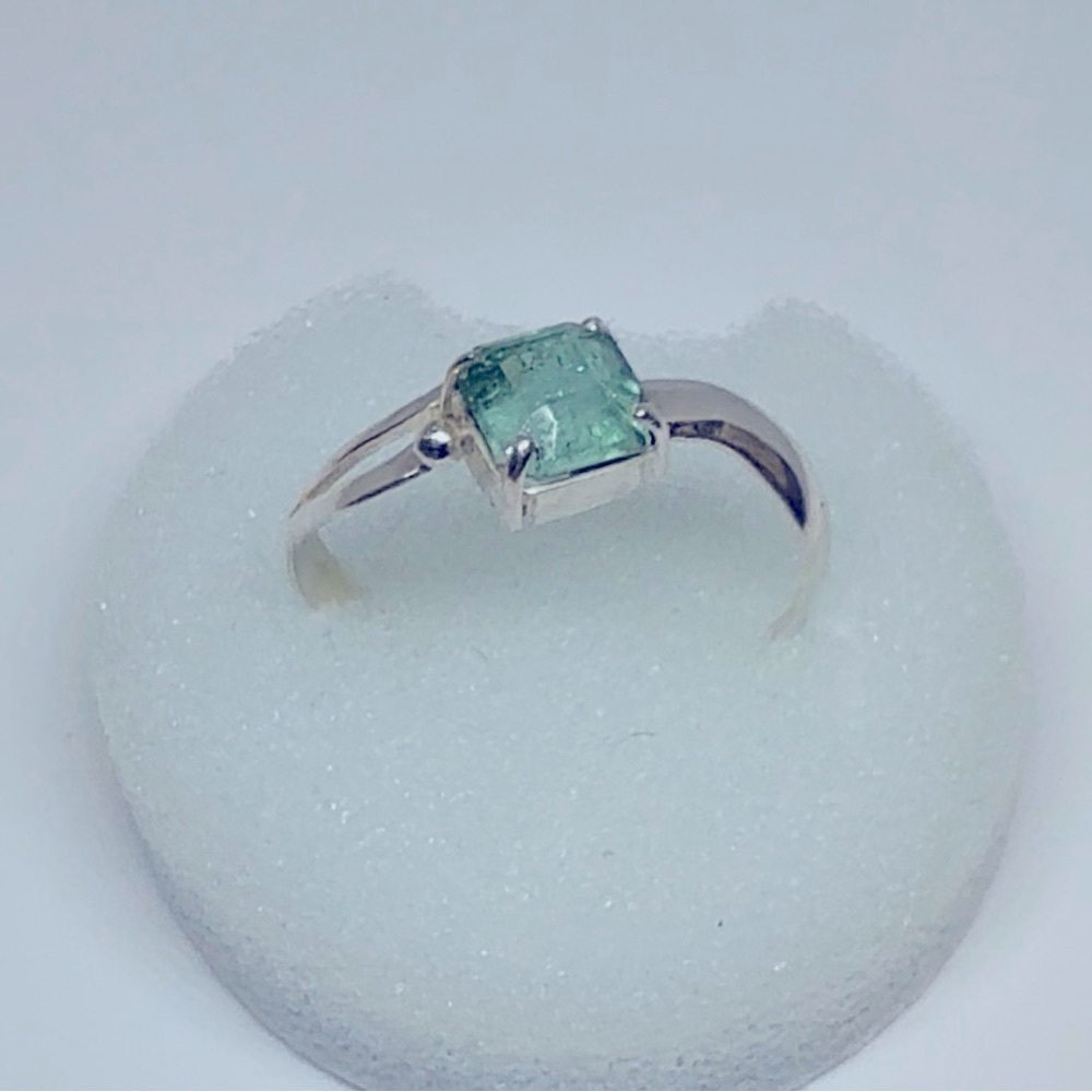 Beautiful Handmade Natural Tourmaline  Gemstone 925 Silver Ring - Picture 5 of 9